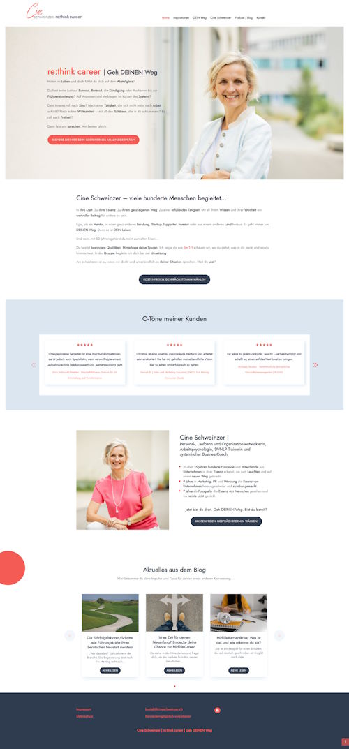 Website-Referenz Cine Schweinzer